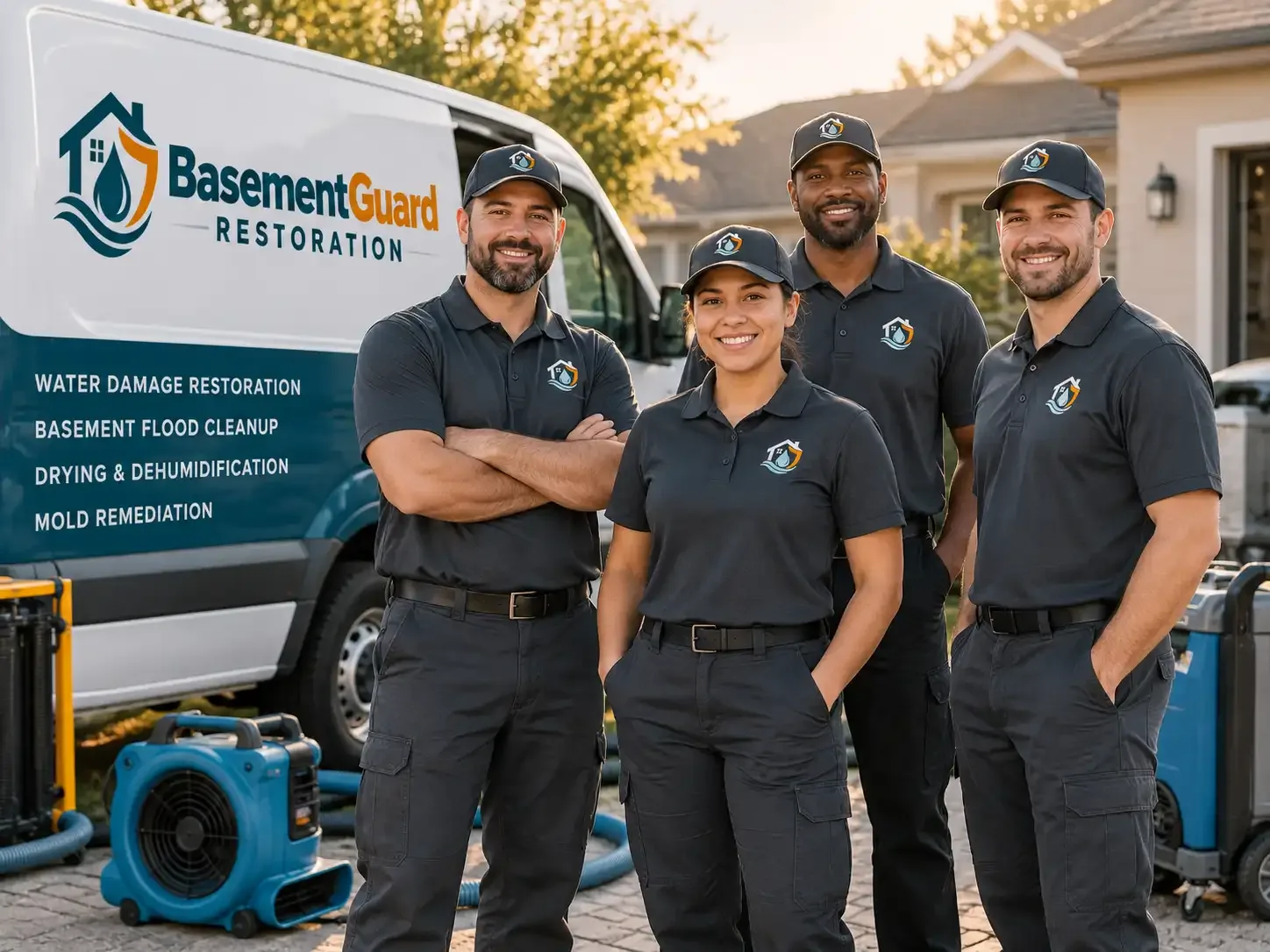 Basement Water Damage Restoration company in Ewing, NE